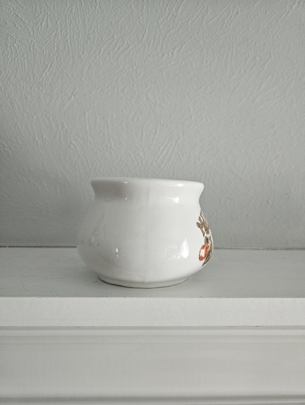 Vintage 1970s Mushroom Recipe Ceramic Soup Mug - Picture 3 of 7